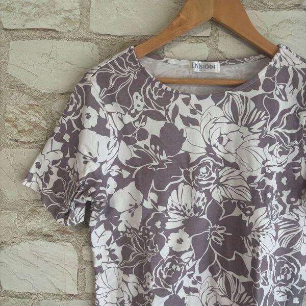 【美品】LiNdSTRM トップス カットソー Tシャツ 半袖 レディースL