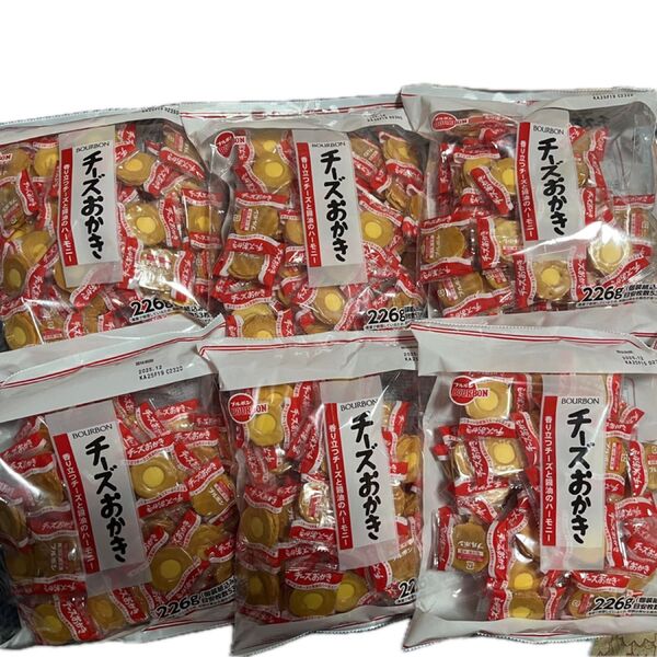 在庫処分価格!超激安チーズおかき6袋セット