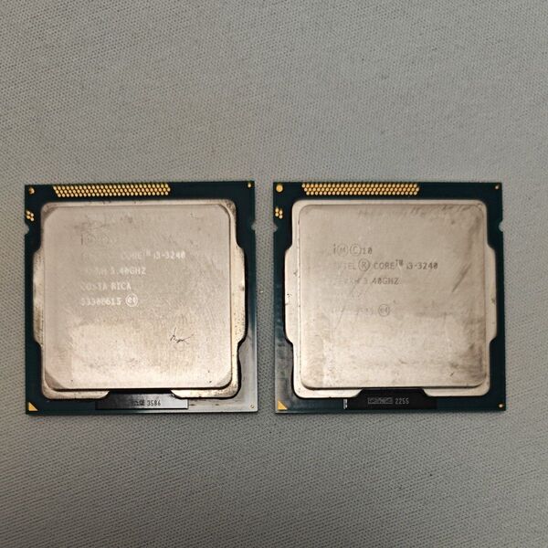 Intel Core i3-3240 3.4GHz SR0RH LGA1155 2個セット CPU