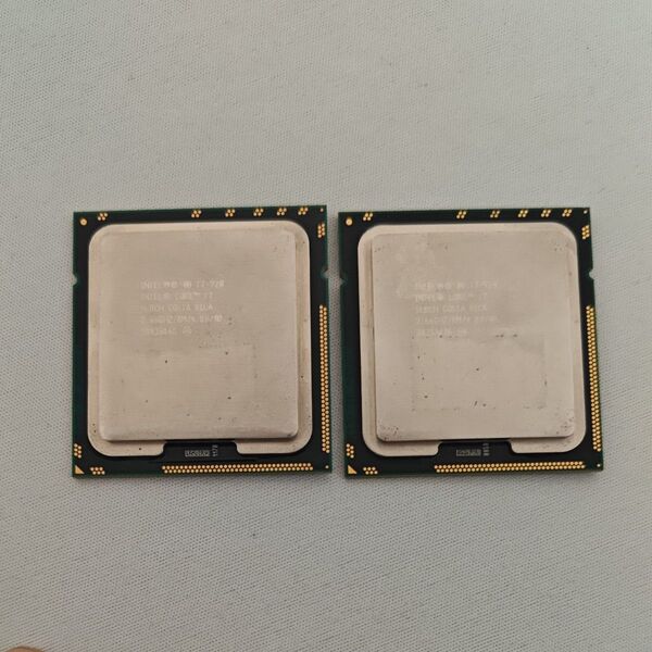 Intel Corei7-920/2.66GHz/8MB/SLBCH/FCLGA1366 CPU 2個セット