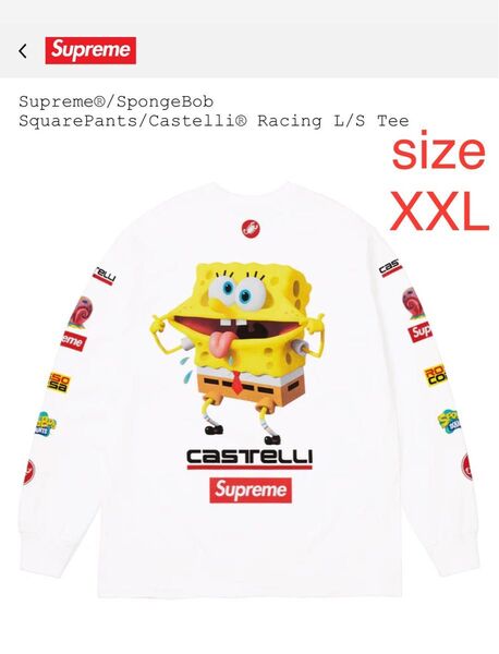 Supreme SpongeBob Racing L/S Tee XXL