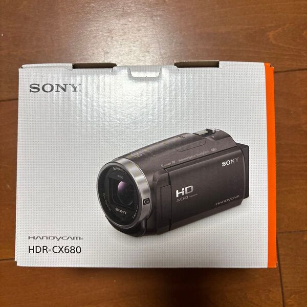 【新品未開封】SONY デジタルHDビデオカメラレコーダー HDR-CX680/W