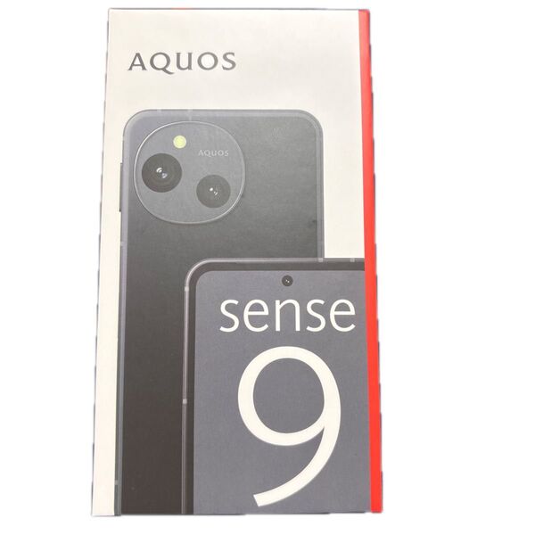 【新品未開封】AQUOS sense9 SH-M29 6.1インチ メモリー8GB ストレージ256GB ブラック