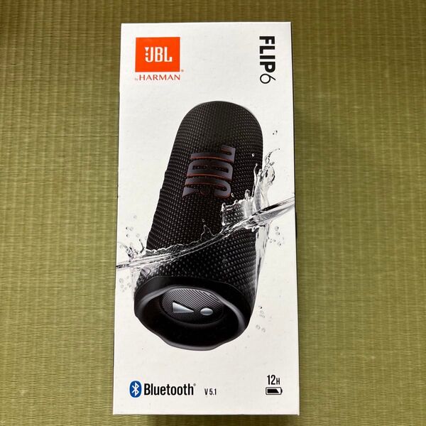 【新品未開封】JBL FLIP6 ワイヤレススピーカー ブラック