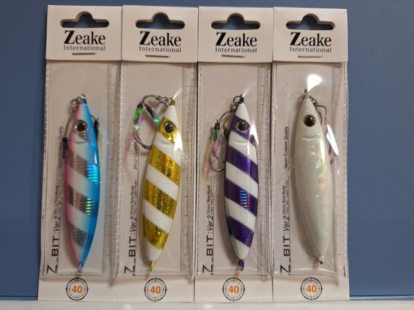 2★Zeake ジーク Z_ビット Ver.2 ジービット Zビット 40g 4個 グロー セブラ 青物