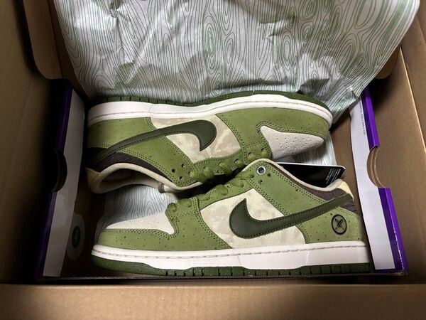 ナイキ ダンク 堀米モデル NIKE SB DUNK LOW PRO スケートボードシューズ 9 27.0センチ 抹茶