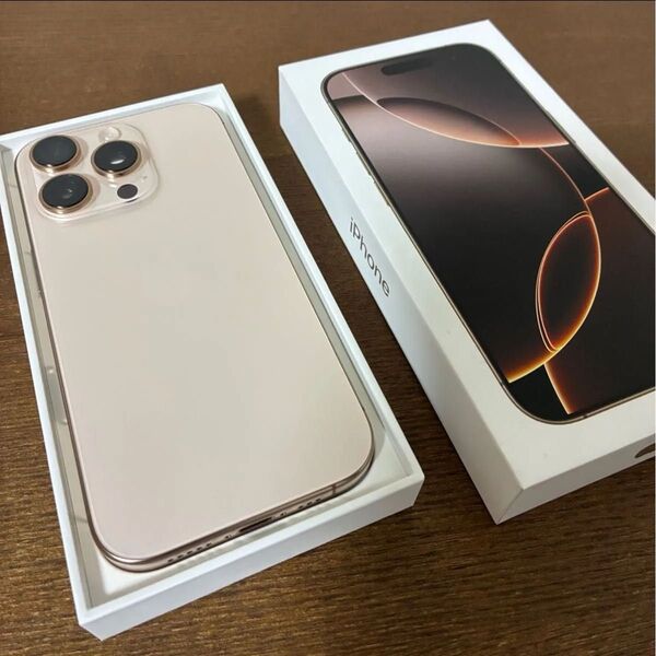 iPhone 16Pro 備品ゴールド 128GB Apple SIMフリー