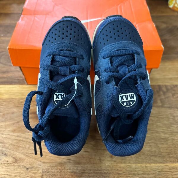 NIKE ナイキ エアマックス ガイル キッズ 14cm ネイビー