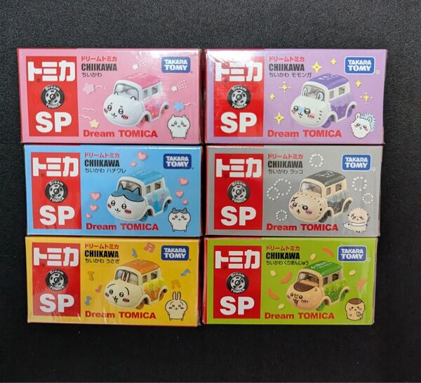 ちいかわ ドリームトミカ TOMICA タカラトミー コンプリート6種