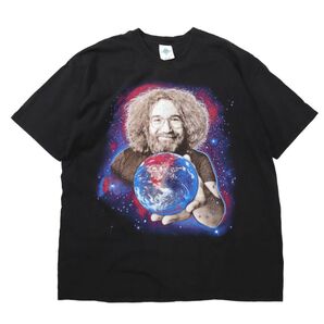 90s Jerry GarciaTシャツ ブラック Grateful Dead ジェリーガルシア ビンテージ XL バンド 90s