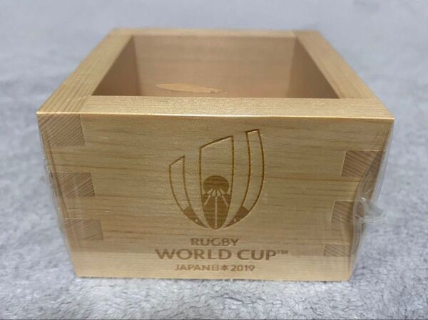ラグビーワールドカップ2019日本大会記念 一合枡 未使用