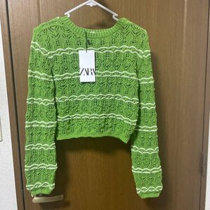 【新品未使用】ZARA サマーニット