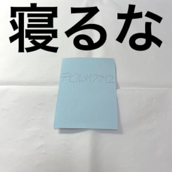 デビルメイクライ2 ※メモ用紙に書いた私の美字とアドバイス(PS2とswitch対応可)