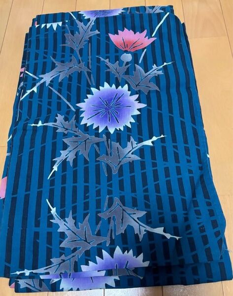 浴衣 レディース 夏祭り 単衣 夏祭り 花火大会 花柄 綿100% 和服