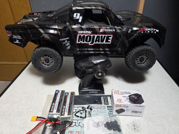 arrma アーマ mojave 6s EXB 1/7 動作確認済み フルセット RTR ホビーウィング ラジコン フルセット