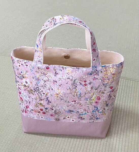 リバティ ハンドメイド トートバッグ