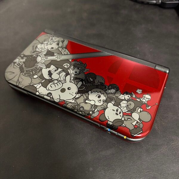 new Nintendo 3ds ll スマブラモデル 本体 ジャンク