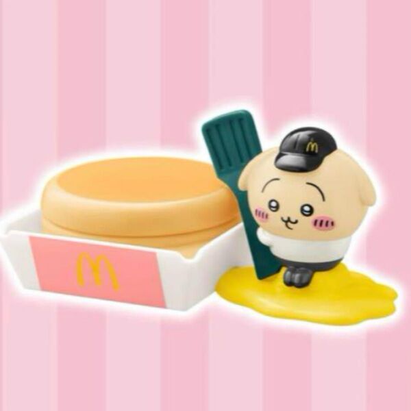 ちいかわ ハッピーセット マクドナルド うさぎのプチパンケーキケース マック おもちゃ うさぎ