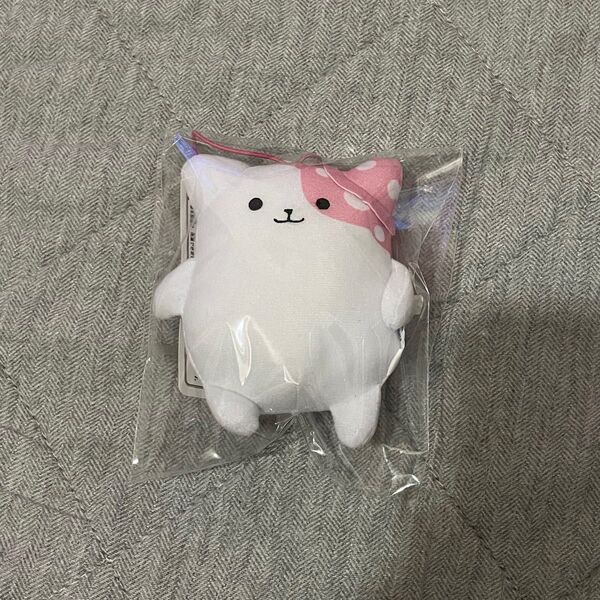 きのこいぬ マスコット ちびぐるみ キーホルダー ぬいぐるみ ラウンドワン 限定