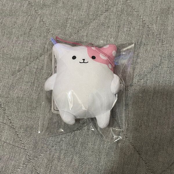 きのこいぬ マスコット ちびぐるみ キーホルダー ぬいぐるみ ラウンドワン 限定