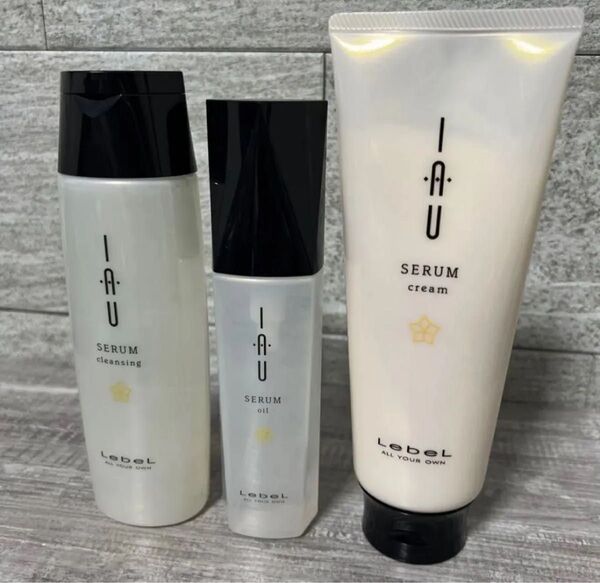 ルベル イオセラム クレンジング ボトル 200ml、オイル 100ml、トリートメント 200ml 3個セット