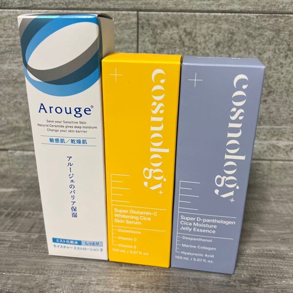 アルージェ モイスチャー ミストローションII (しっとり) 150ml (医薬部外品)+コスノロジー化粧水 3点セット