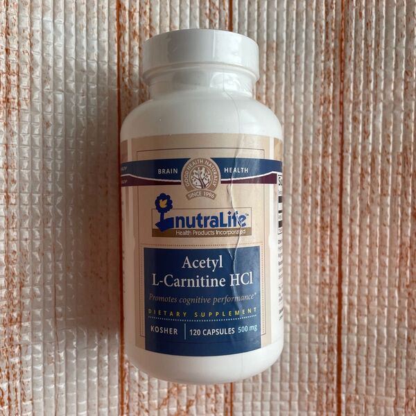 NutraLife L-Carnitine カルニチン 500mg 120粒