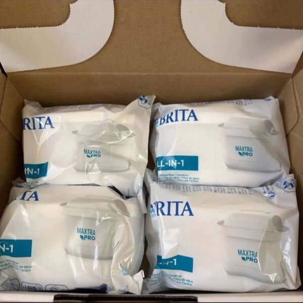 BRITA ブリタ 浄水器 カートリッジ マクストラプロ 4個セット