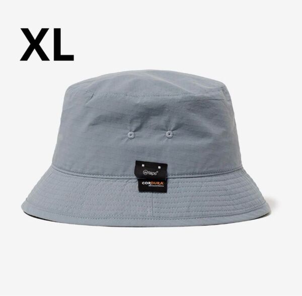 WTAPS BUCKET 02 / HAT / NYCO. RIPSTOP. CORDURA GRAY XL 新品 25SS 正規