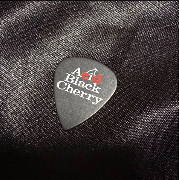 Acid Black Cherry ピック 黒 1枚 当時物 ABC ギター ベース 2008年 ライブ戦利品