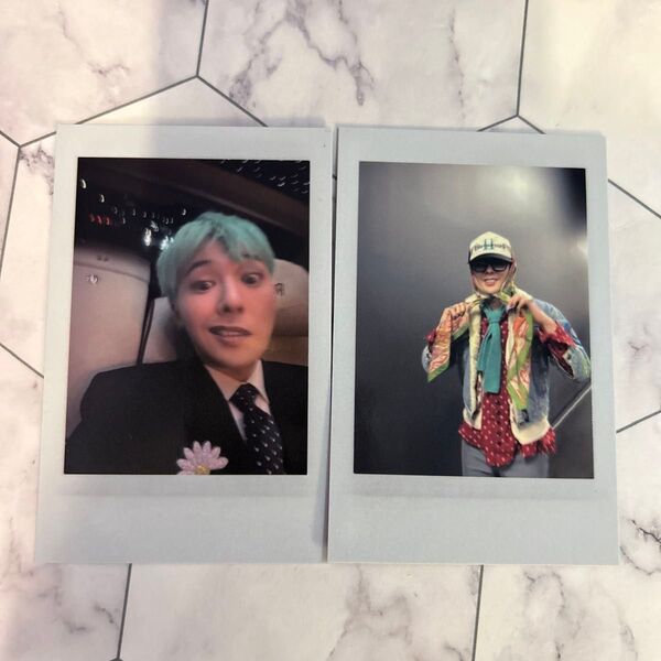 G-DRAGON 2025 WORLD TOUR 東京ドーム 購入特典トレカ ポラロイド2枚 非売品