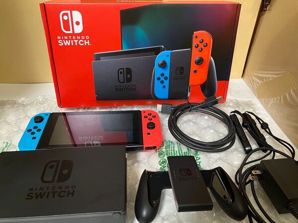 Nintendo Switch 本体 (ニンテンドースイッチ) Joy-Con(L) ネオンブルー/(R) ネオンレッド