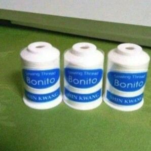 ユザワヤ 家庭用 ミシン糸 60番 500m巻き 3個セット 計1500m