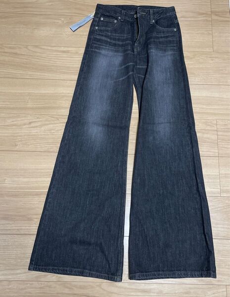 デニムパンツ ブラック系 未使用に近い