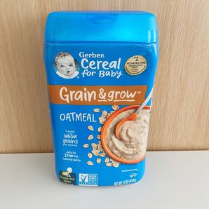 【新品】Gerber ガーバー Grain&grow ベビー 離乳食 オートミール No2