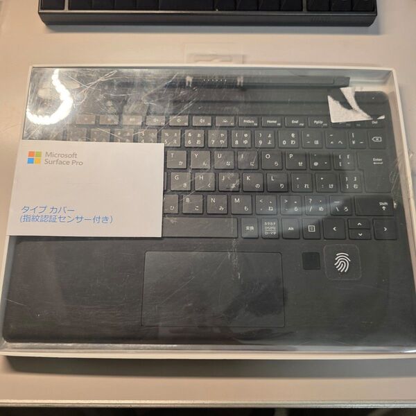 【美品】Surface タイプカバー 指紋認証センサー付き Model 1755