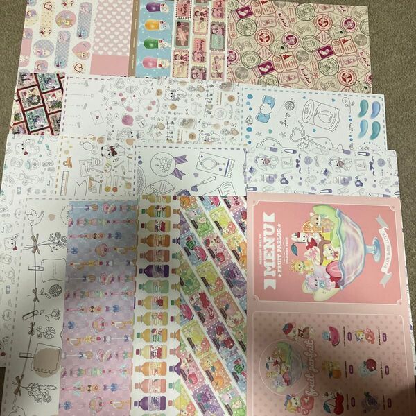 ayyjewel デザインペーパー a4 約75枚