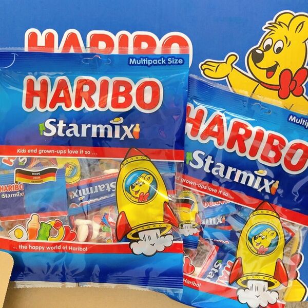 ハリボー スターミックス 250g 2袋セット 小分け袋入 グミ キャンディ