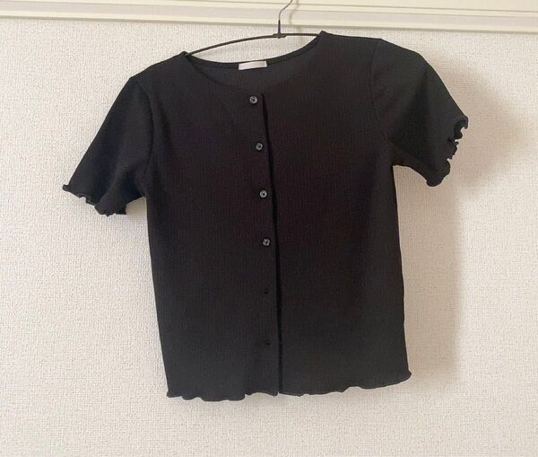 GU 半袖メローカーディガン