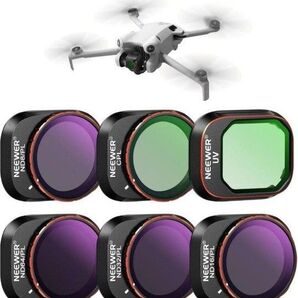 ND&CPLフィルターセット コンパチブル DJI Mini 4 Pro