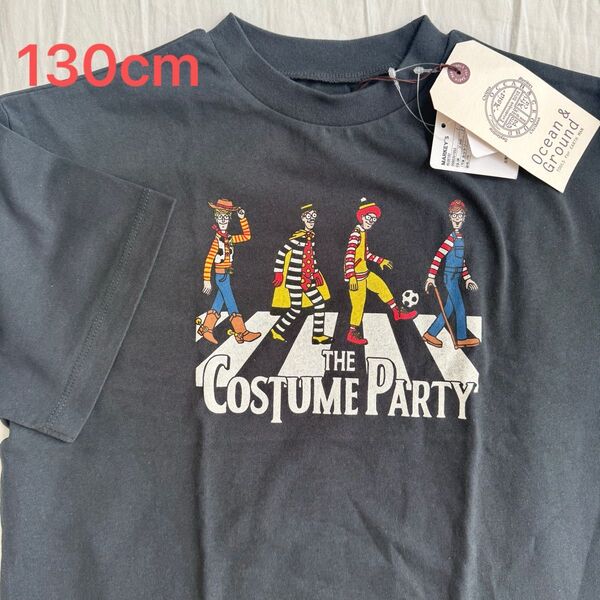 ★未使用 ocean&ground パロディ Tシャツ 130cm
