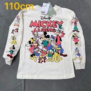 ★未使用 h&m ディズニー 長袖Tシャツ ロンT 110