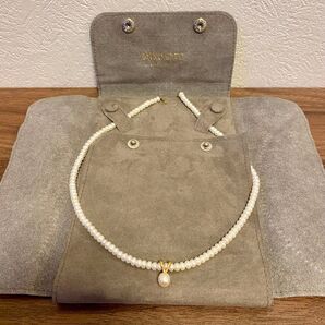 【MIKIMOTO ミキモト】ベビーパール ネックレス K18 14.9g