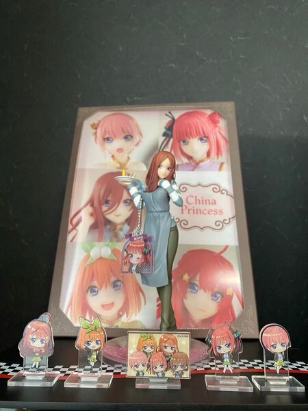 五等分の花嫁 一番くじ フィギュア、等8点セット!