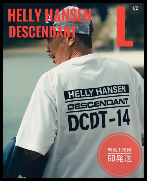 HELLY HANSEN DESCENDANT コラボTシャツ Lサイズ DCDT-14 新品未使用