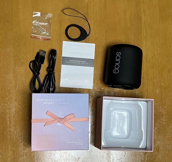 極美品 SANAG X6S Bluetooth スピーカー ポータブル ブラック