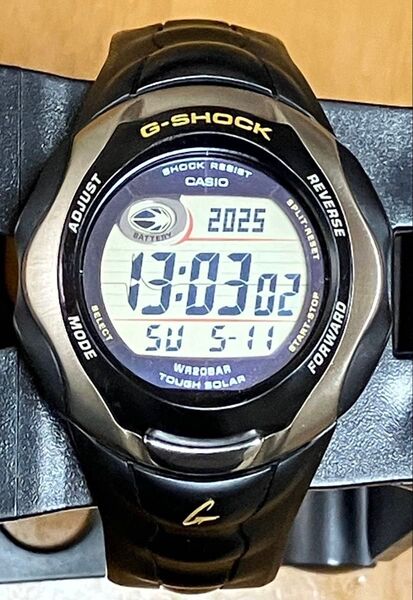 極美品 CASIO カシオ G-SHOCK Gショック G-2800-1JF 2534 タフソーラー デジタル 二次電池新品