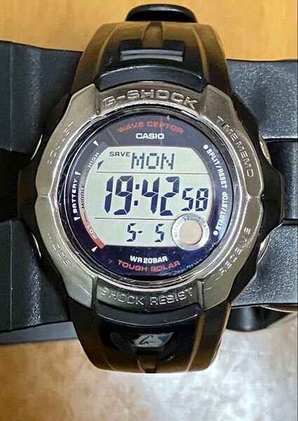 稼働品 CASIO カシオ G-SHOCK Gショック GW-700J-1JF タフソーラー 電波時計 WAVE CEPTOR