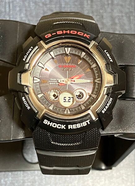 極美品 CASIO カシオ G-SHOCK Gショック GW-1500J-1AJF タフソーラー 電波時計 WAVE CEPTOR