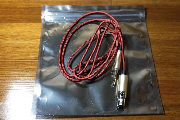 onso 03 mini xlr 1.2m 【 hpcs_03_ub3x 】ミニプラグ⇔miniXLR リケーブル